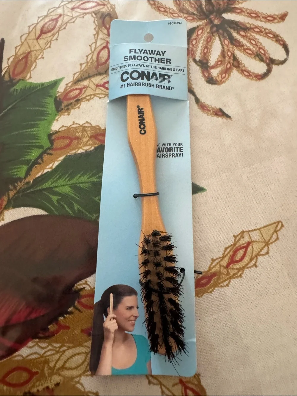 Flyaway Smoother Styling Hairbrush - Brown
